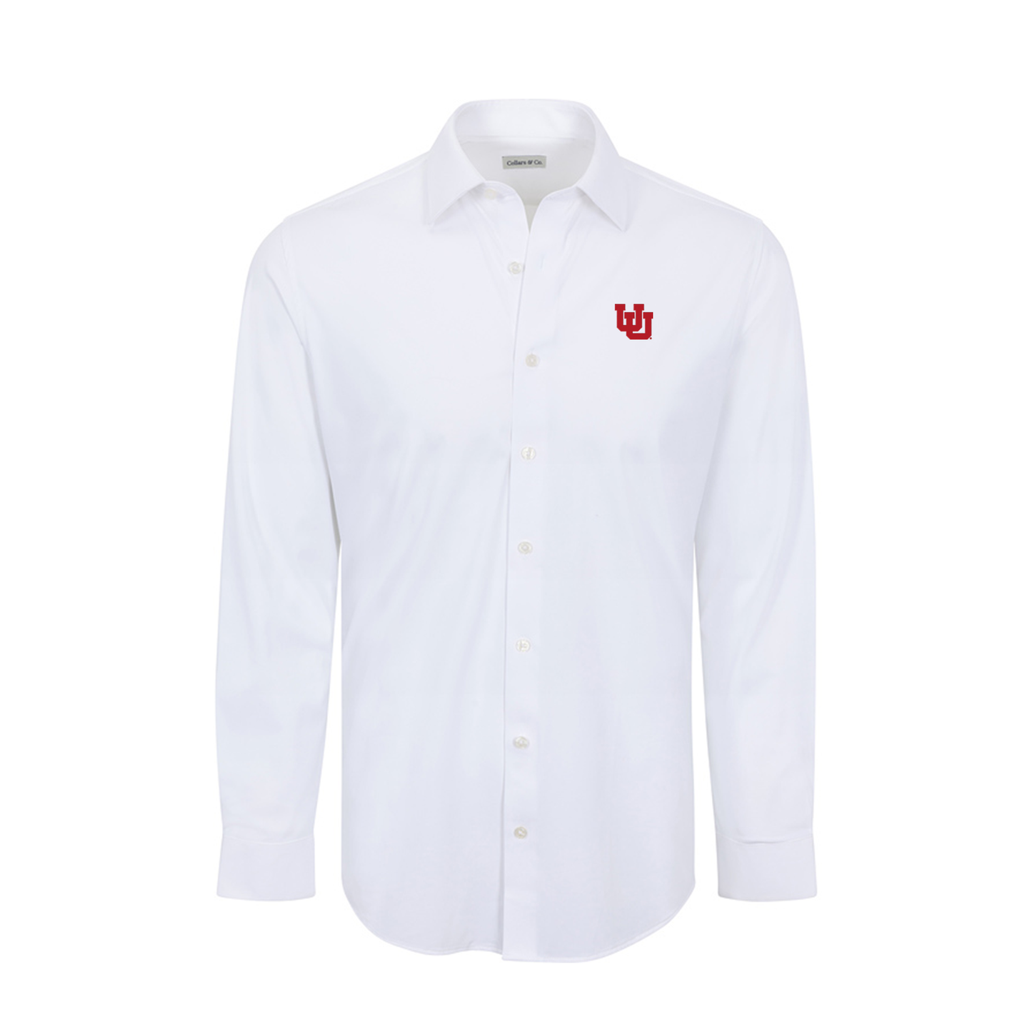 Utah Apex Performance Dress Shirt White