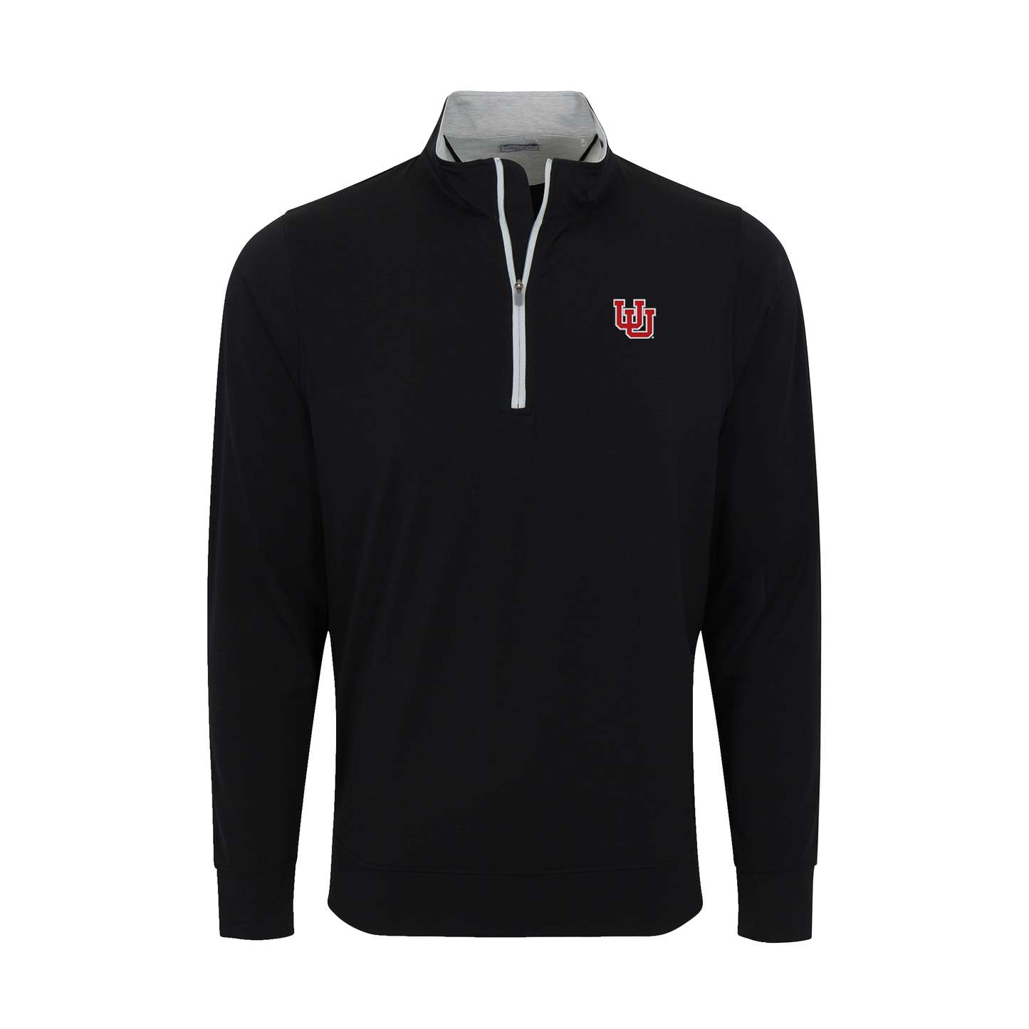 Utah DriRelease® Performance Pullover Black with Light Grey Trim