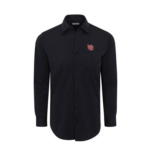 Utah Apex Performance Dress Shirt Black