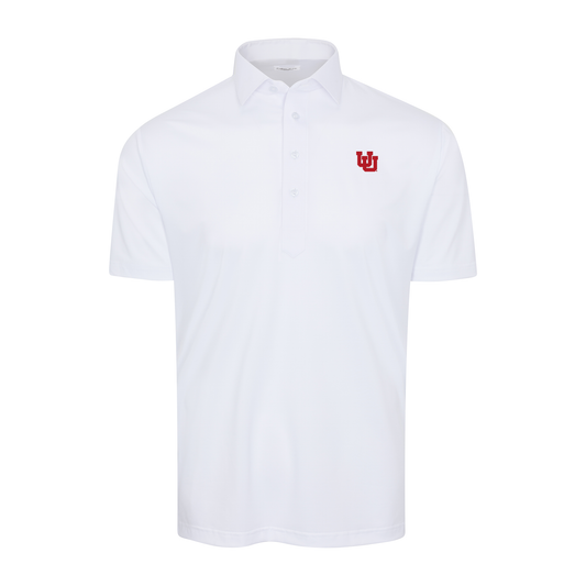 Utah Semi-Spread Collar Polo White